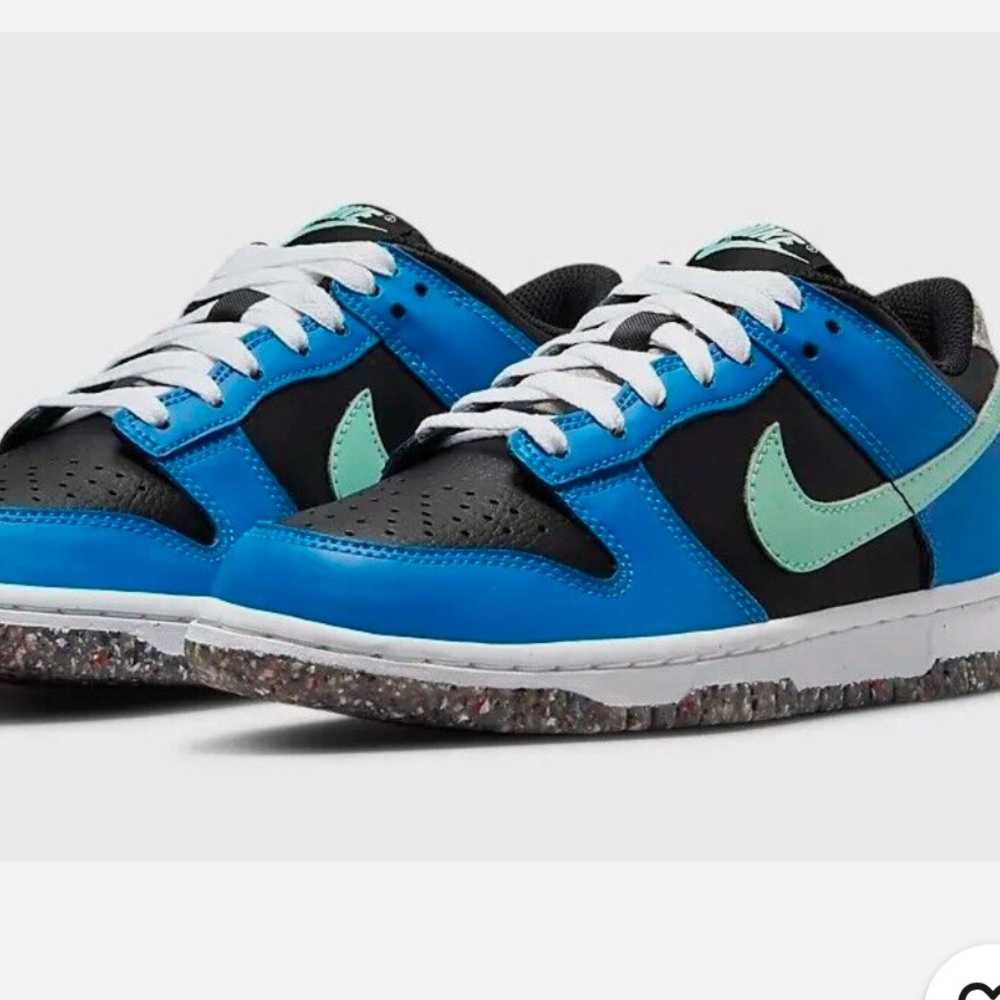 Nike Dunk Low SE GS E Crater Blue Seafoam Size 5.5Y - DR0165-001 Sz 7 Women